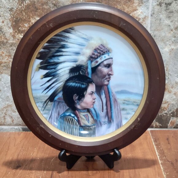 Vague Shadows The Crow Nation Decorative Collector Plate by Perillo Sixth Issue - Picture 15 of 15
